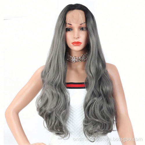 MYZYR private label synthetic wig, synthetic lace front wigcheap resistant synthetic wig heat resistant lace front wig